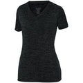 Augusta Women's Intensify Black Heather Training Tee Augusta