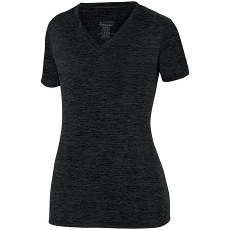 Augusta Women's Intensify Black Heather Training Tee Augusta
