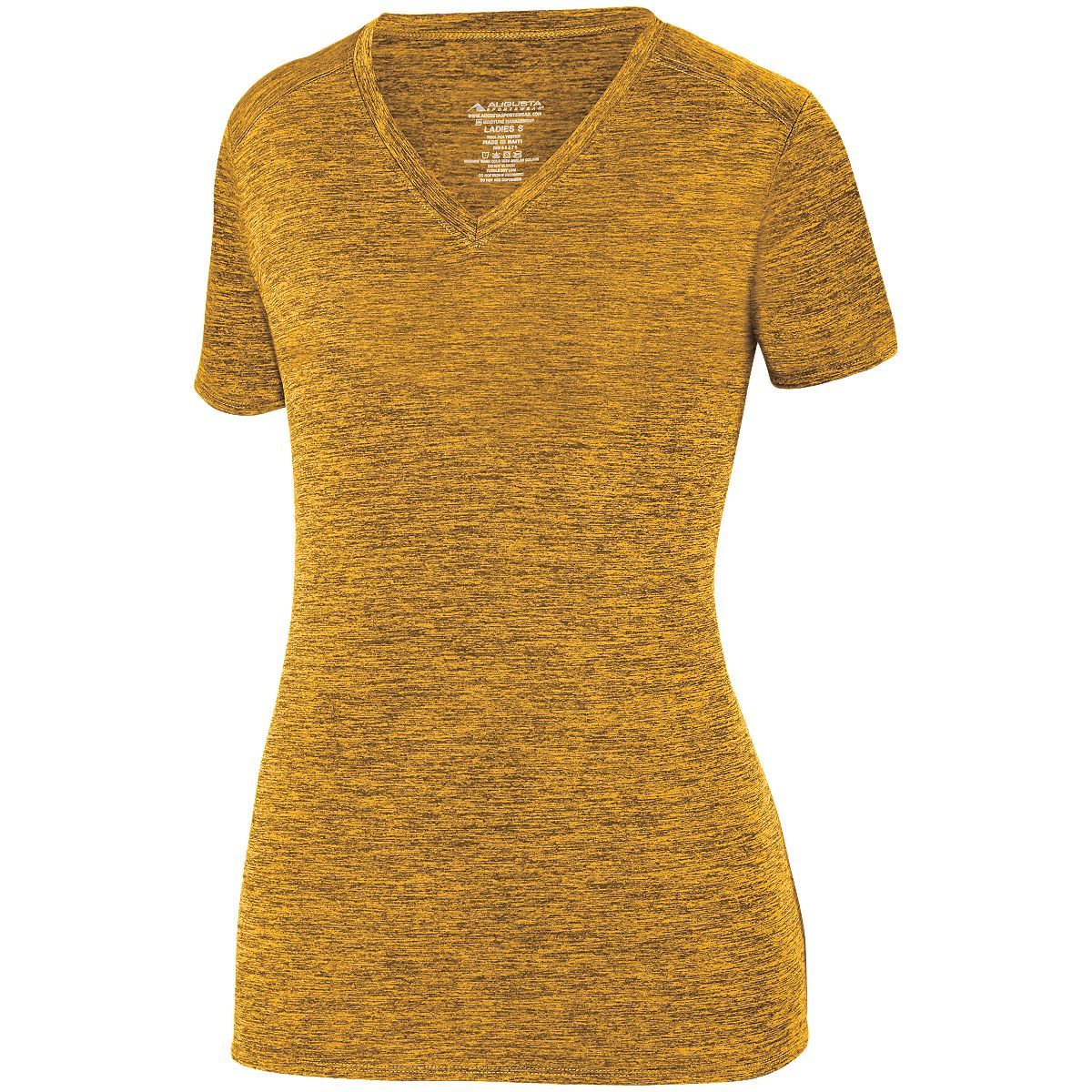 Augusta Women's Intensify Black Heather Training Tee Augusta