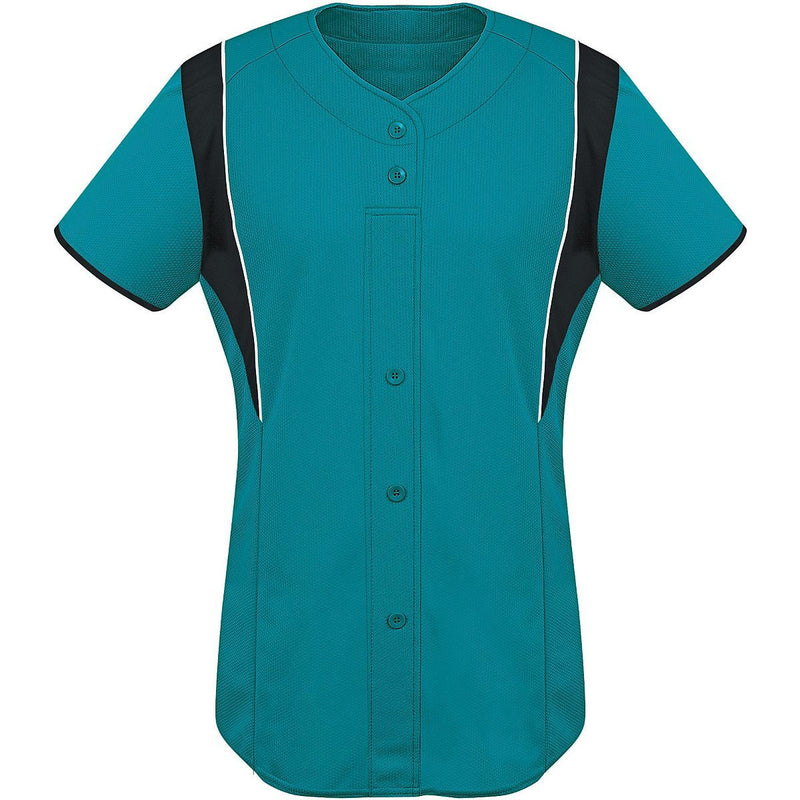 HighFive Youth Faux Front Softball Jersey