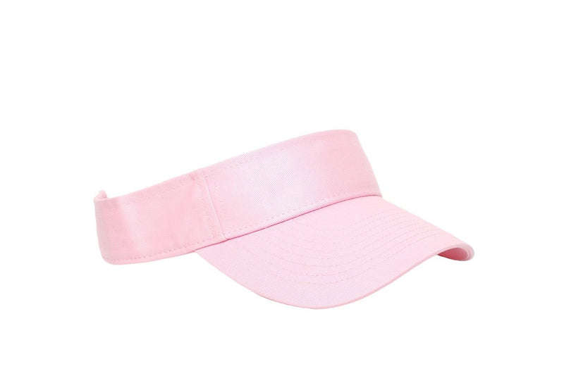 Pacific Headwear Cotton Woven Hook-And-Loop Adjustable Visor