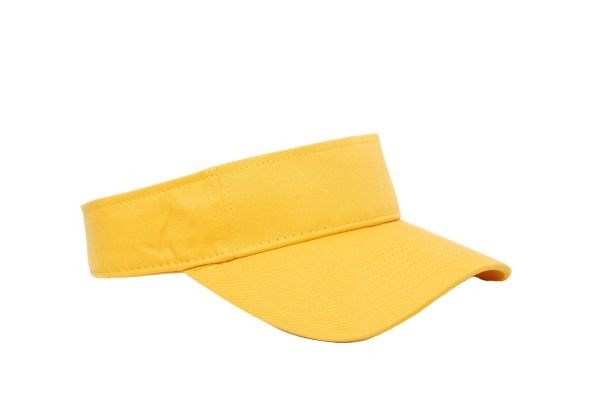 Pacific Headwear Cotton Woven Hook-And-Loop Adjustable Visor