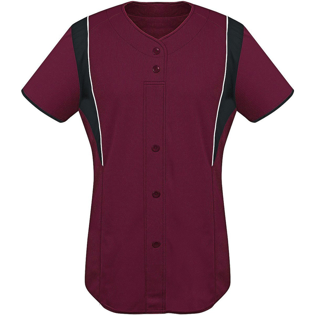 HighFive Youth Faux Front Softball Jersey High Five