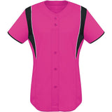 HighFive Youth Faux Front Softball Jersey High Five