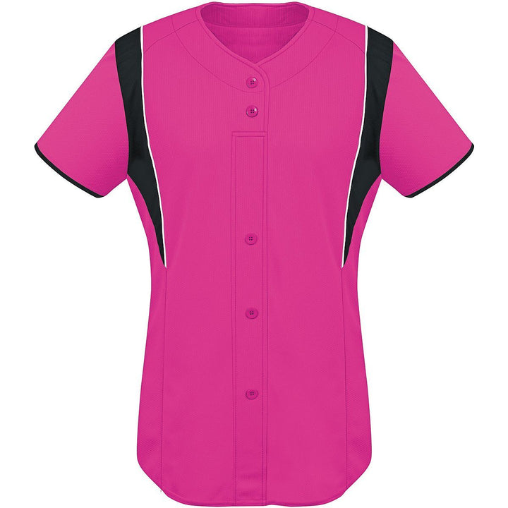 HighFive Youth Faux Front Softball Jersey High Five