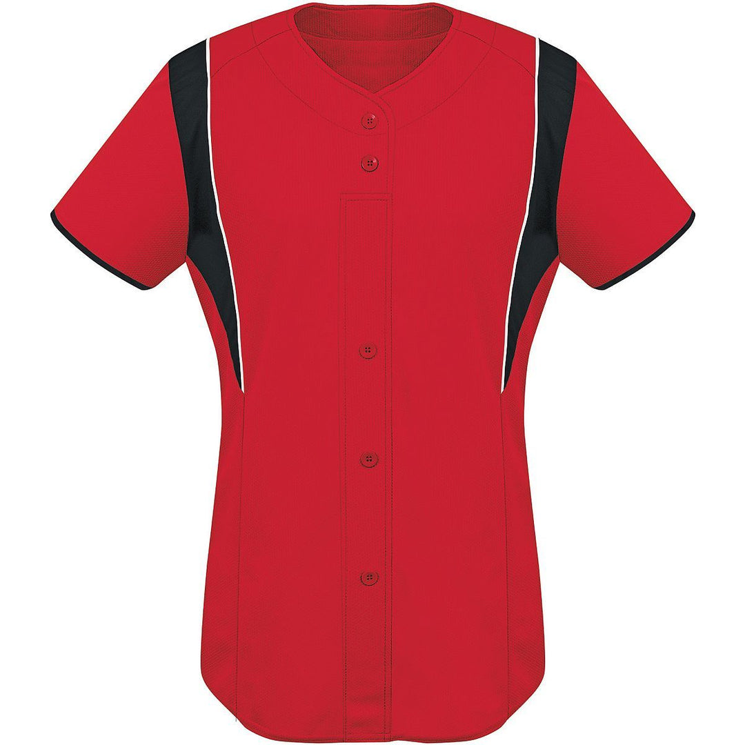HighFive Youth Faux Front Softball Jersey High Five