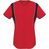 HighFive Youth Faux Front Softball Jersey High Five