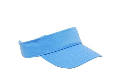 Pacific Headwear Cotton Woven Hook-And-Loop Adjustable Visor