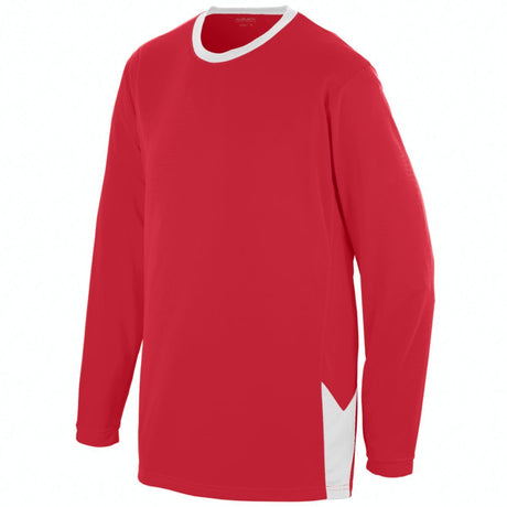 Augusta Youth Block Out Long Sleeve Basketball Jersey Augusta