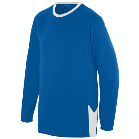 Augusta Youth Block Out Long Sleeve Basketball Jersey Augusta