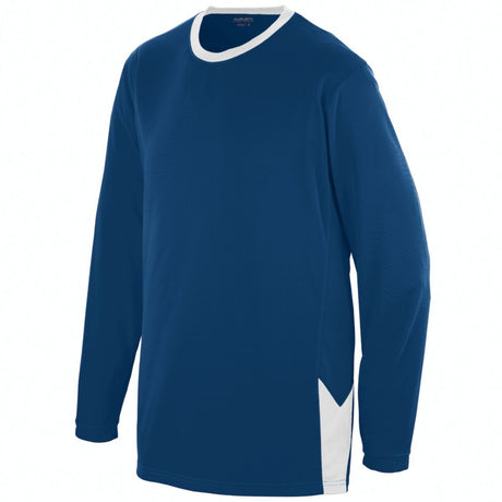 Augusta Youth Block Out Long Sleeve Basketball Jersey Augusta