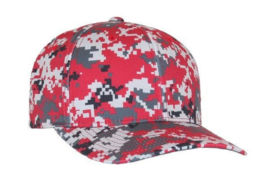 Pacific Headwear Universal Fit Digi Camo Flexfit Cap