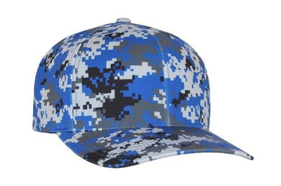 Pacific Headwear Universal Fit Digi Camo Flexfit Cap