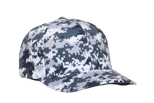 Pacific Headwear Universal Fit Digi Camo Flexfit Cap