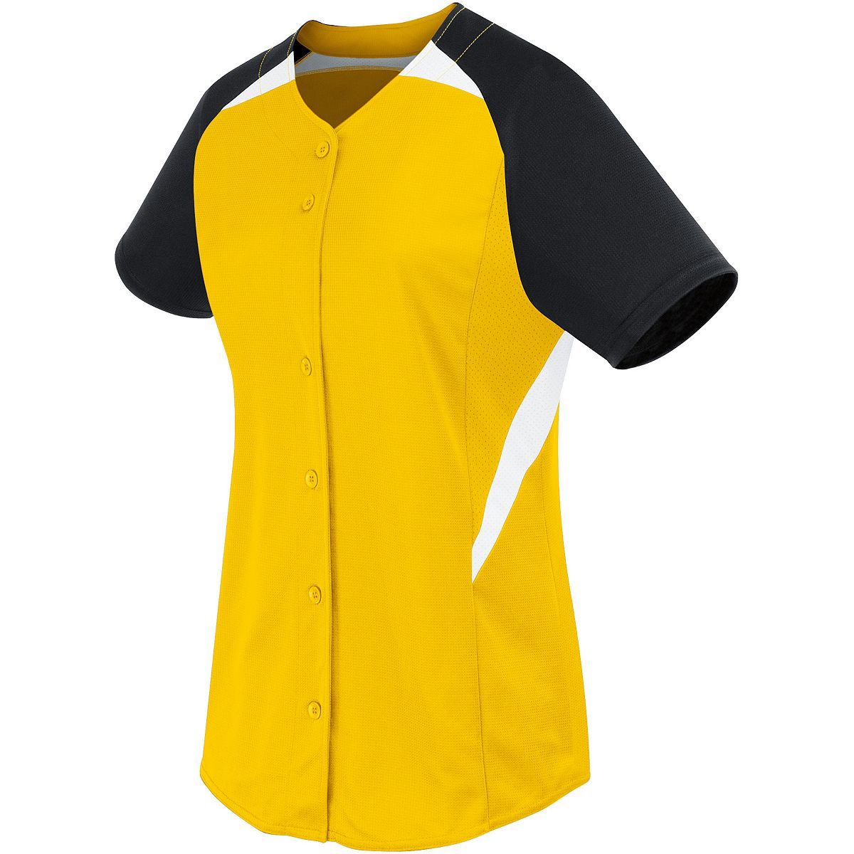 High Five Adult Galaxy Full Button Softball Jersey High Five