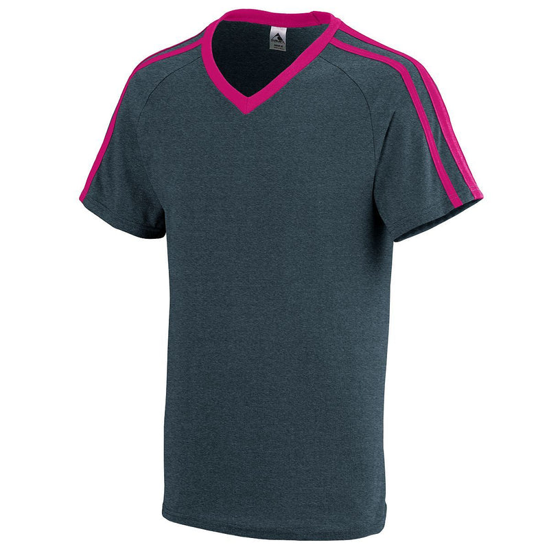 Augusta Youth Get Rowdy Shoulder Stripe Tee