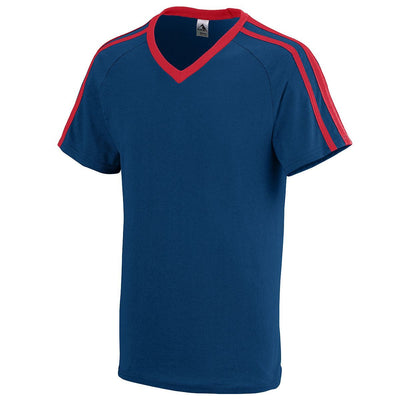 Augusta Youth Get Rowdy Shoulder Stripe Tee