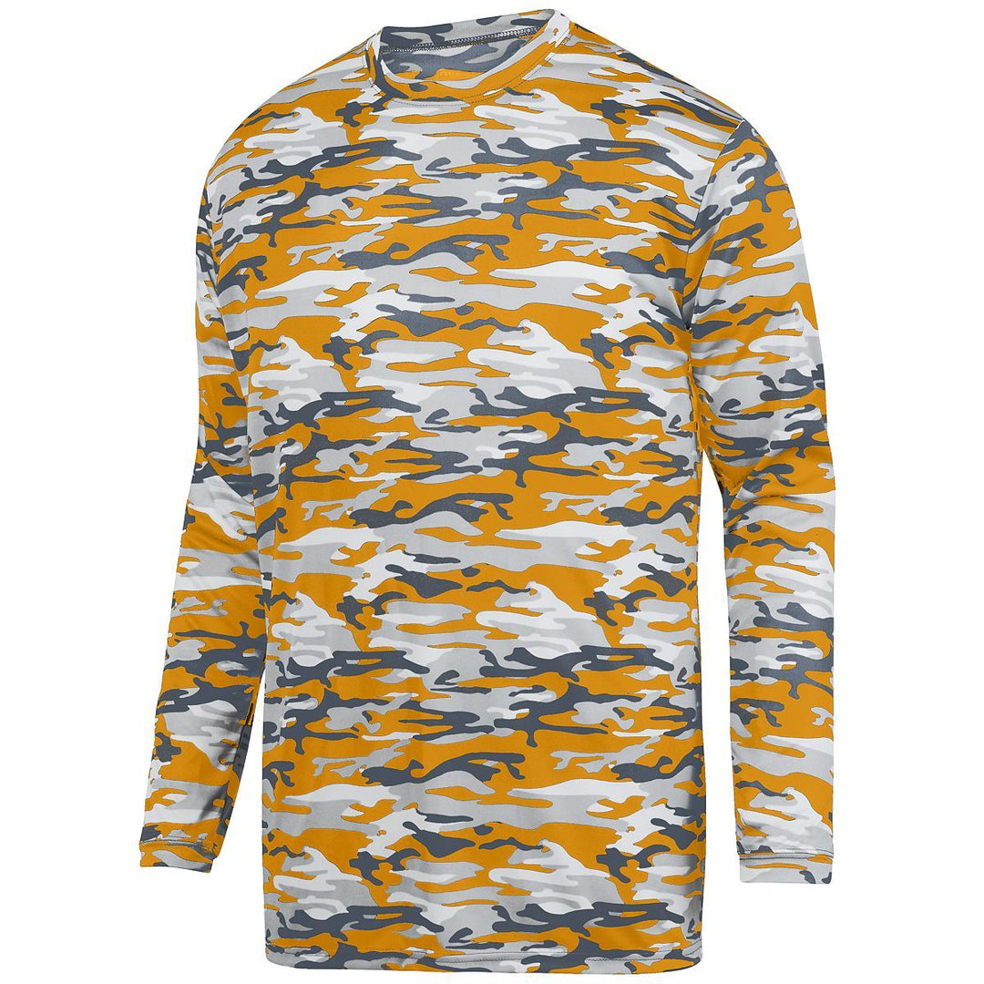 Augusta Youth Mod Camo Long-Sleeve Wicking Tee Augusta
