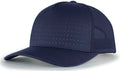 Pacific Headwear Perforated 5-Panel Trucker Snapback Cap Pacific Headwear