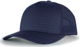 Pacific Headwear Perforated 5-Panel Trucker Snapback Cap Pacific Headwear