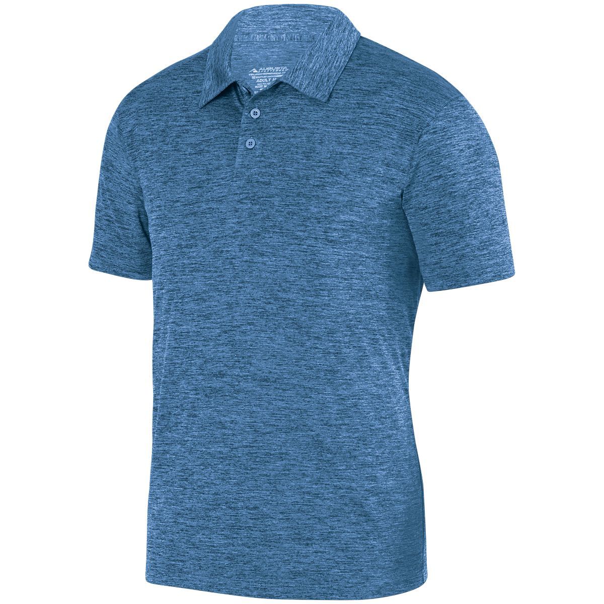 Augusta Men's Intensify Black Heather Polo Augusta