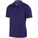 Augusta Men's Intensify Black Heather Polo Augusta