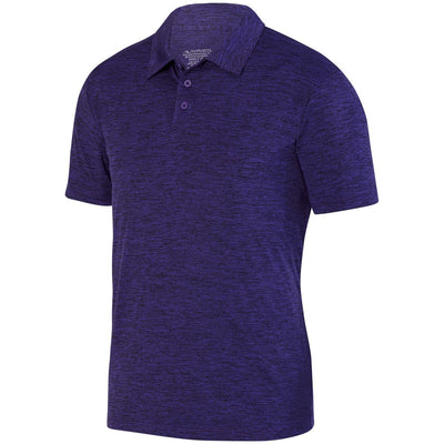 Augusta Men's Intensify Black Heather Polo