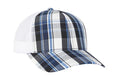 Pacific Headwear Plaid Snapback Trucker Cap Pacific Headwear