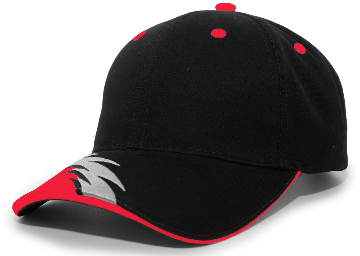Pacific Headwear Flash Hook-And-Loop Adjustable Cap Pacific Headwear