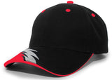 Pacific Headwear Flash Hook-And-Loop Adjustable Cap Pacific Headwear