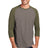 District Men's Perfect Tri 3/4-Sleeve Raglan. DM136 District