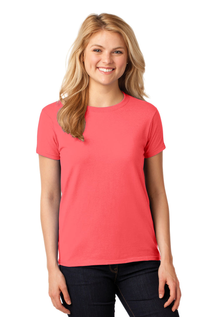 Gildan Women's Heavy Cotton 100% Cotton T-Shirt. 5000L Gildan