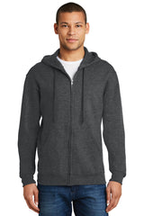 JERZEES Men's NuBlend Full-Zip Hooded Sweatshirt JERZEES