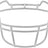 Schutt Vengeance V-ROPO-TRAD Facemask Schutt
