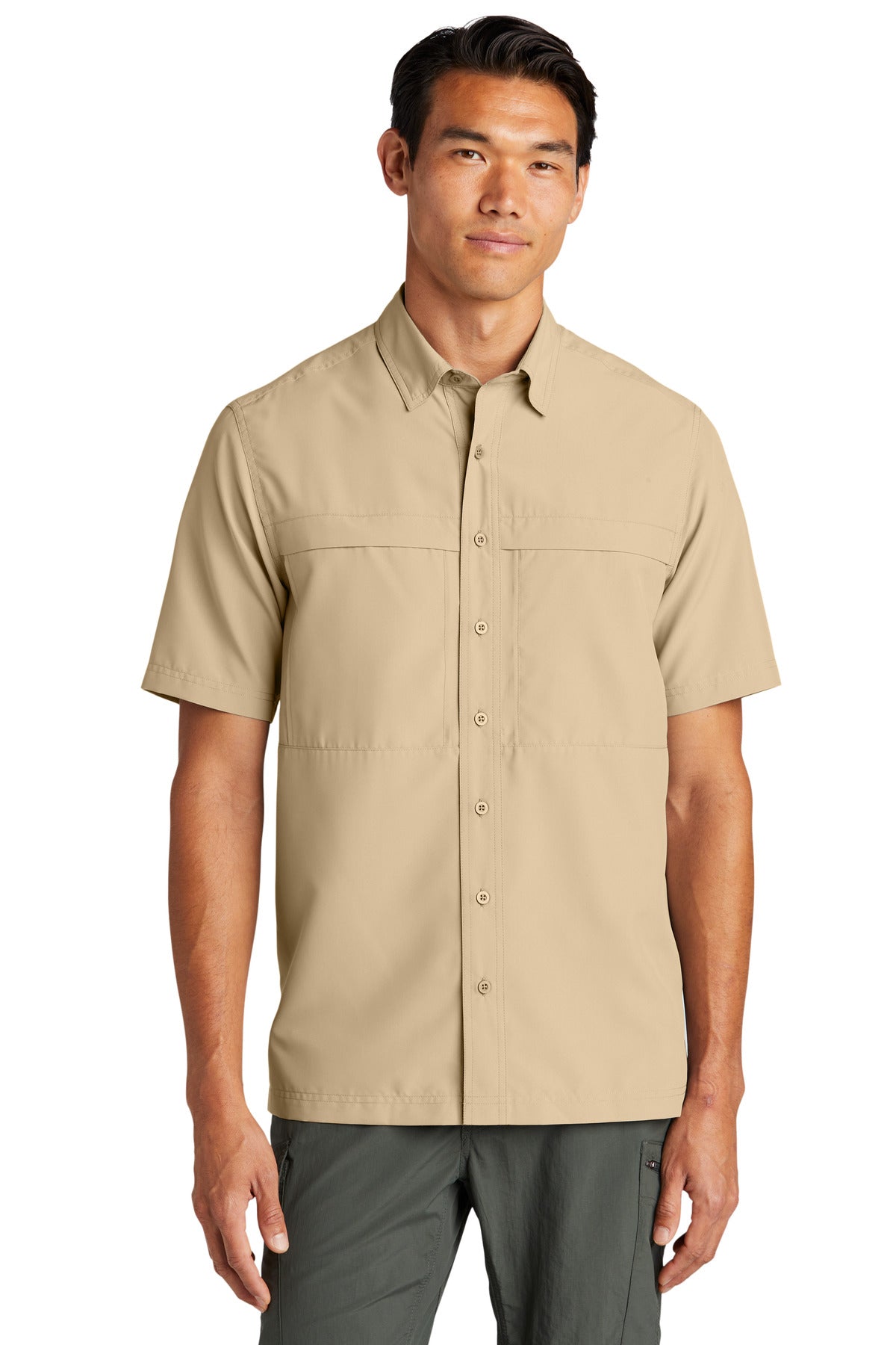 Port Authority Men's Short Sleeve UV Daybreak Shirt W961