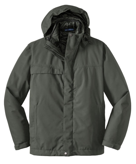 Port Authority Men's Herringbone 3-in-1 Parka - J302 Port Authority