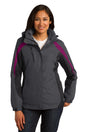 Port Authority Ladies Colorblock 3-in-1 Jacket. L321 Port Authority