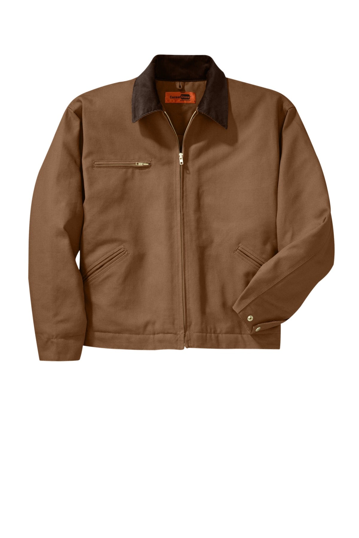 CornerStone Men's Tall Duck Cloth Work Jacket. TLJ763 CornerStone