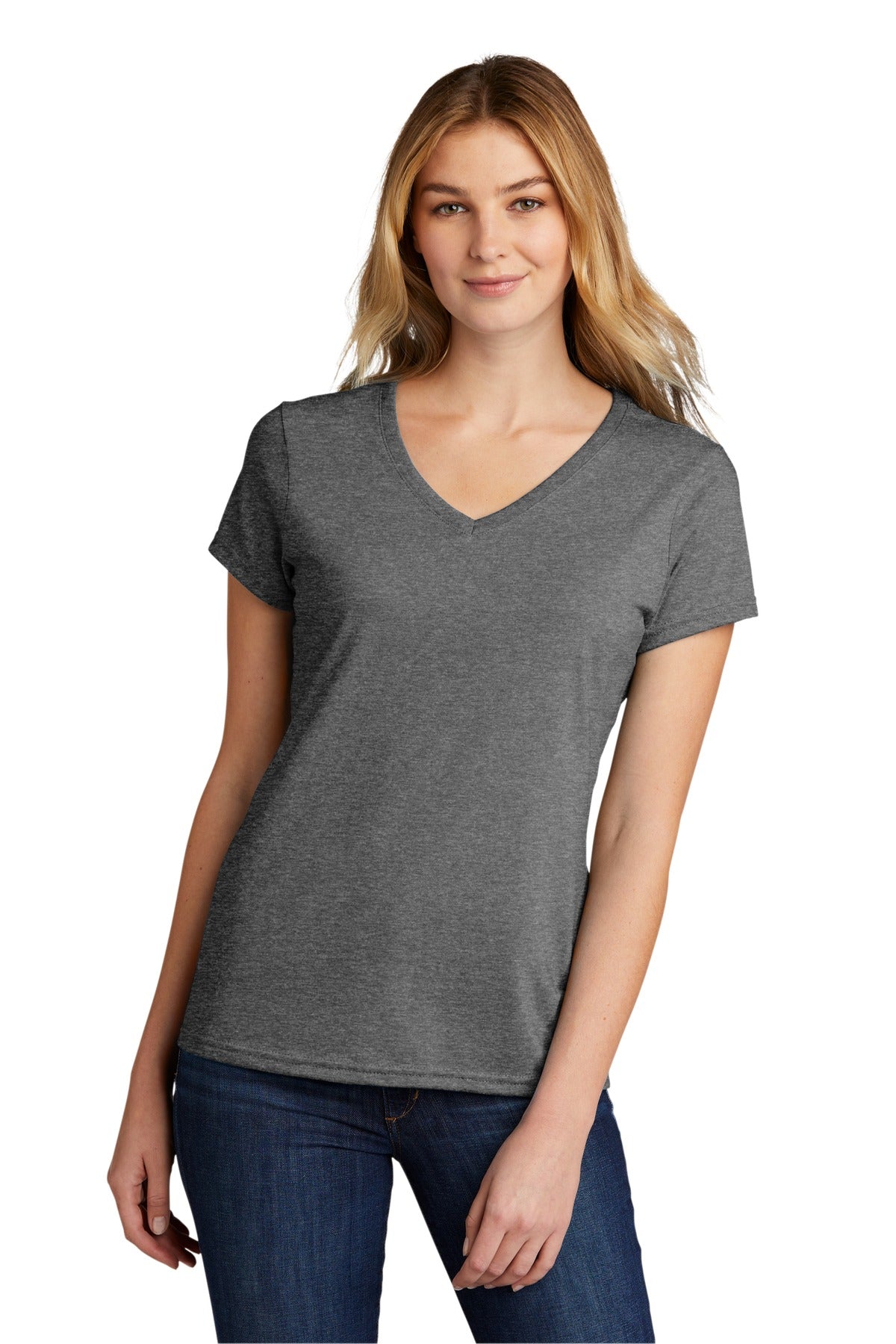 Port & Company Women's Tri-Blend V-Neck Tee Port & Company