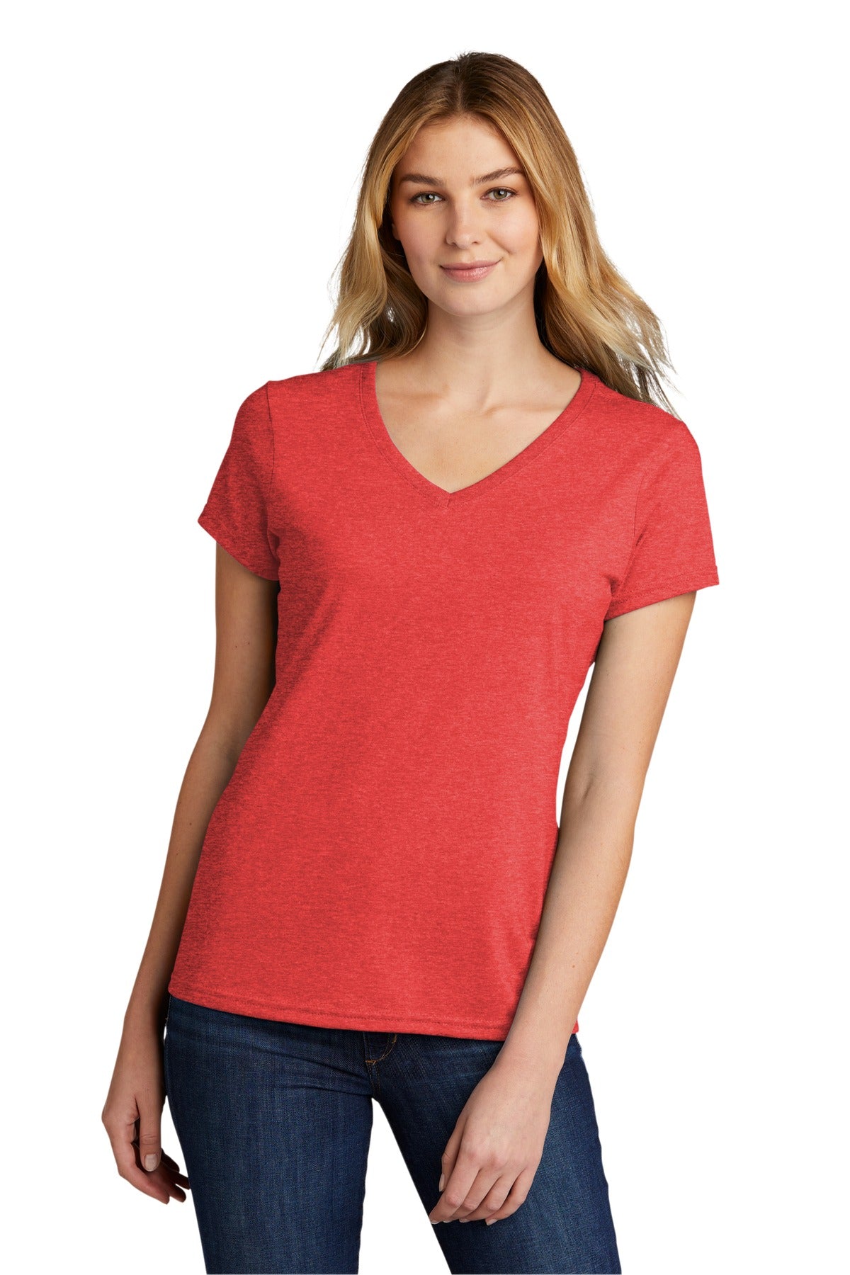 Port & Company Women's Tri-Blend V-Neck Tee Port & Company