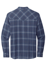 Port Authority Long Sleeve Ombre Plaid Shirt. W672 Port Authority