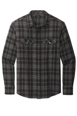 Port Authority Long Sleeve Ombre Plaid Shirt. W672 Port Authority