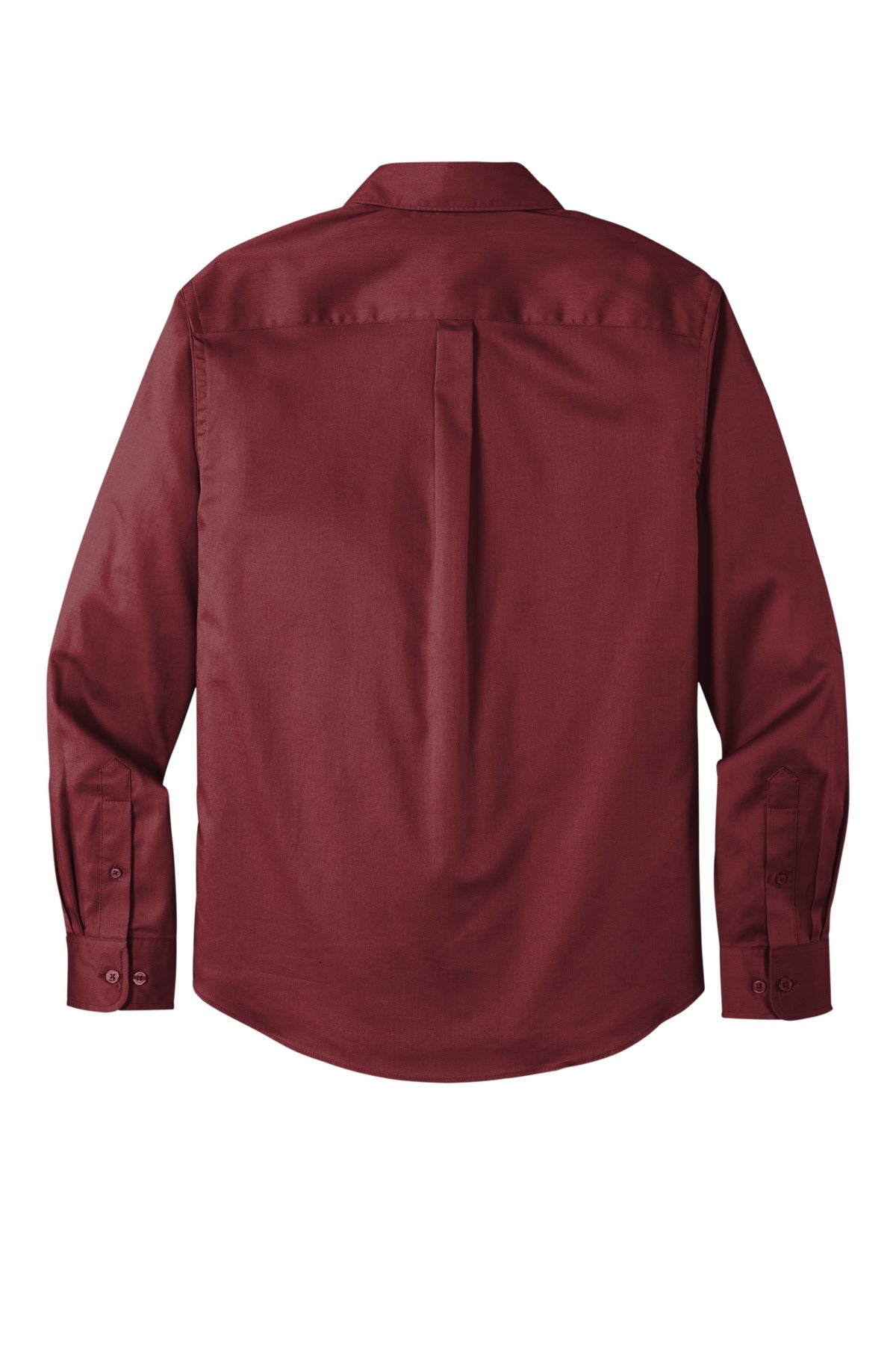 Port Authority Men's Long Sleeve SuperPro React Twill Shirt. W808 1 of 2