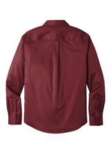 Port Authority Men's Long Sleeve SuperPro React Twill Shirt. W808 1 of 2
