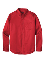 Port Authority Men's Long Sleeve SuperPro React Twill Shirt. W808 1 of 2
