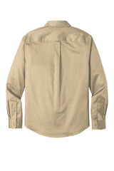 Port Authority Men's Long Sleeve SuperPro React Twill Shirt. W808 1 of 2