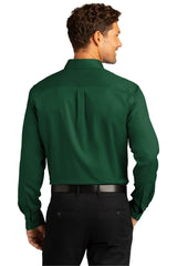 Port Authority Men's Long Sleeve SuperPro React Twill Shirt. W808 1 of 2