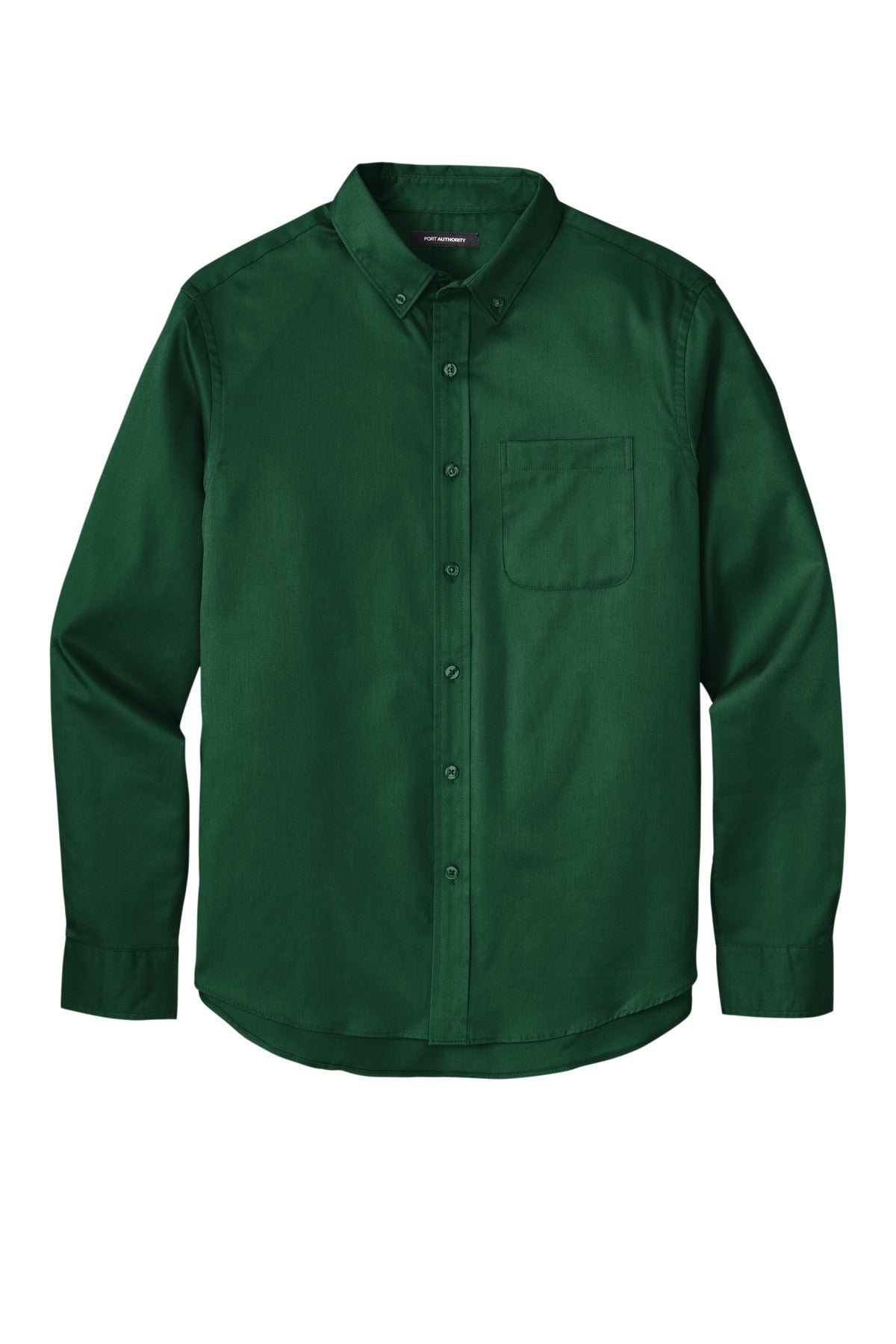 Port Authority Men's Long Sleeve SuperPro React Twill Shirt. W808 1 of 2