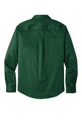Port Authority Men's Long Sleeve SuperPro React Twill Shirt. W808 1 of 2