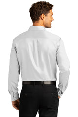 Port Authority Men's Long Sleeve SuperPro React Twill Shirt. W808 1 of 2